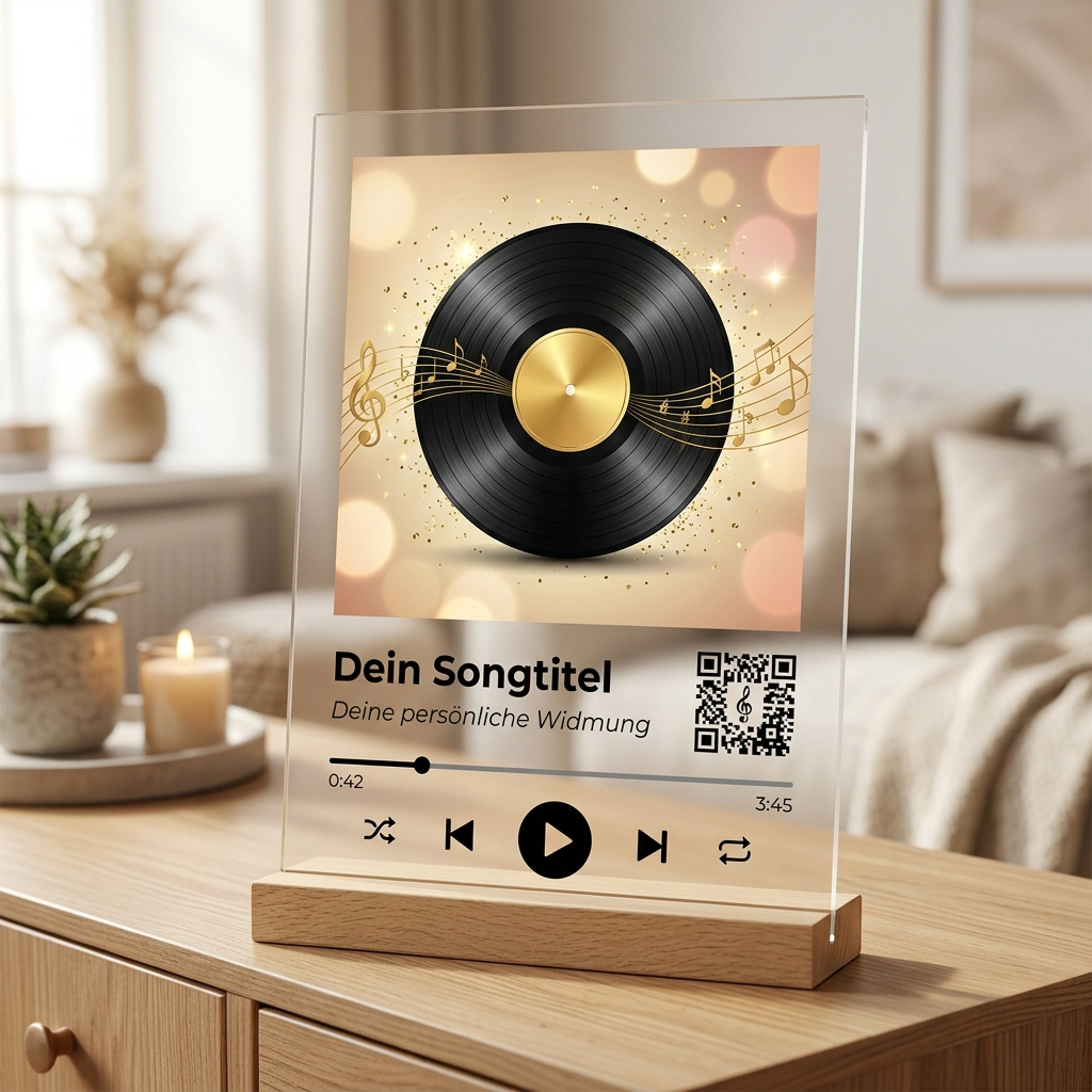 Vinyl Plaketten-Design